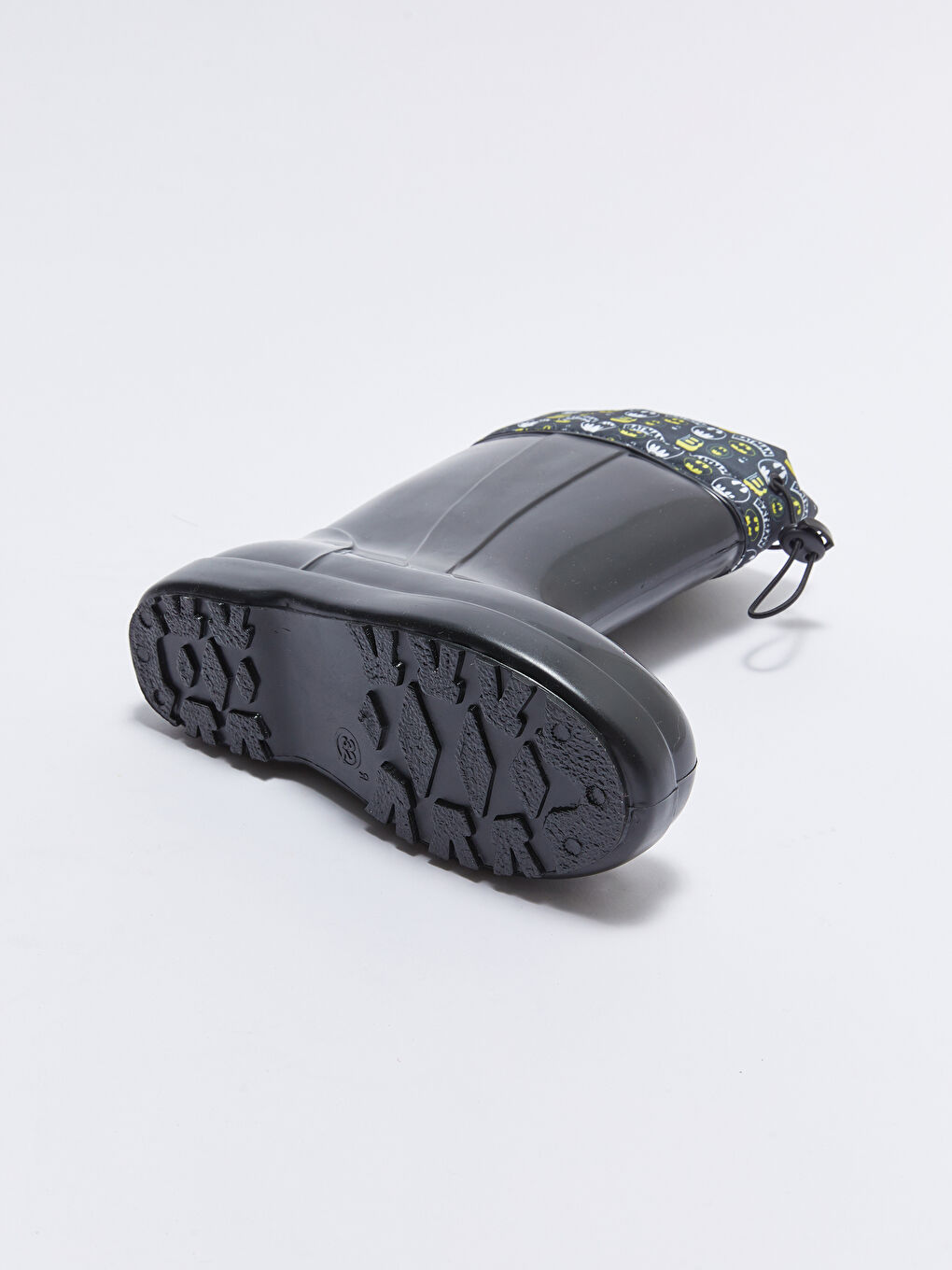 Siyah Batman Lisanslı Erkek Çocuk Yağmur Botu-4