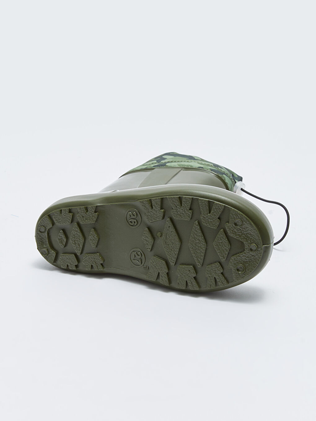 Haki Kamuflaj Desenli Erkek Çocuk Yağmur Botu-8