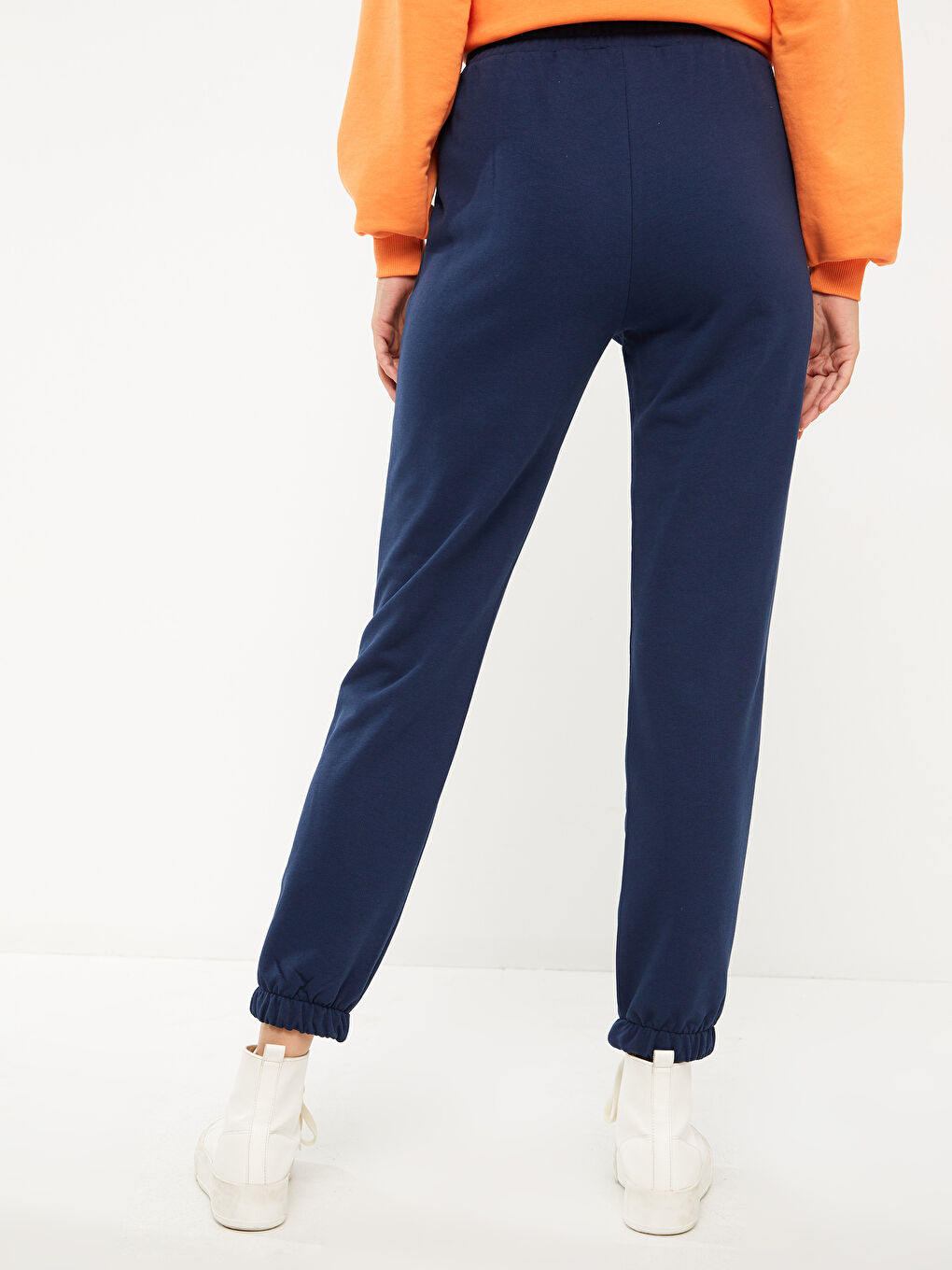 Elasticated Waist Printed Women's Jogger Sweatpants-3