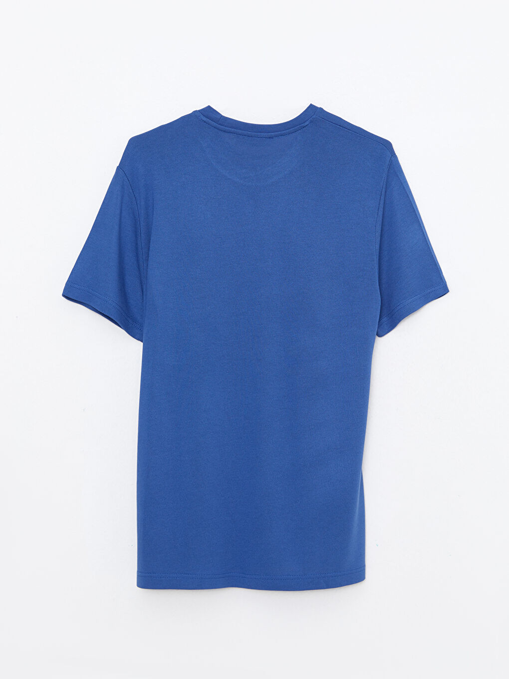 Mavi Bisiklet Yaka Kısa Kollu Erkek Tişört-6