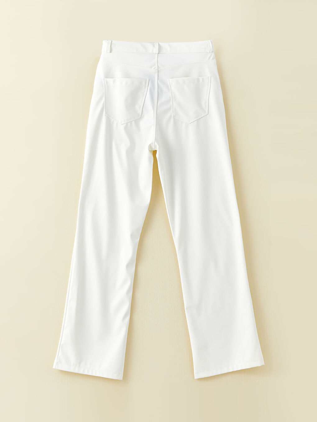 بنطلون سادة بقصة عادية للسيدات-11