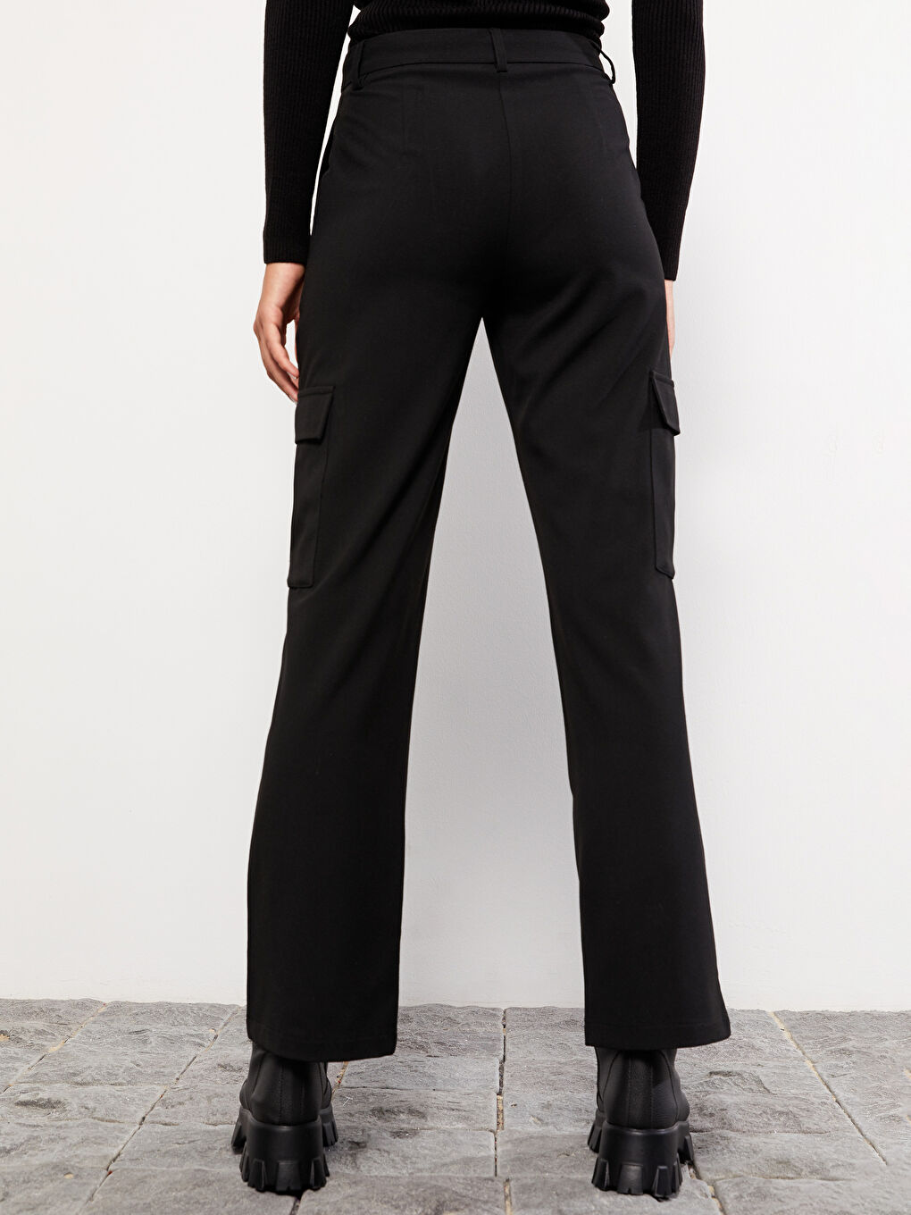 XSIDE Women's Standard Fit Plain Trousers -W2GS26Z8-CVL