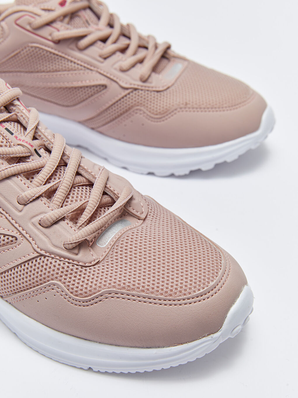 Pembe Bağcıklı Kadın Aktif Spor Ayakkabı-2