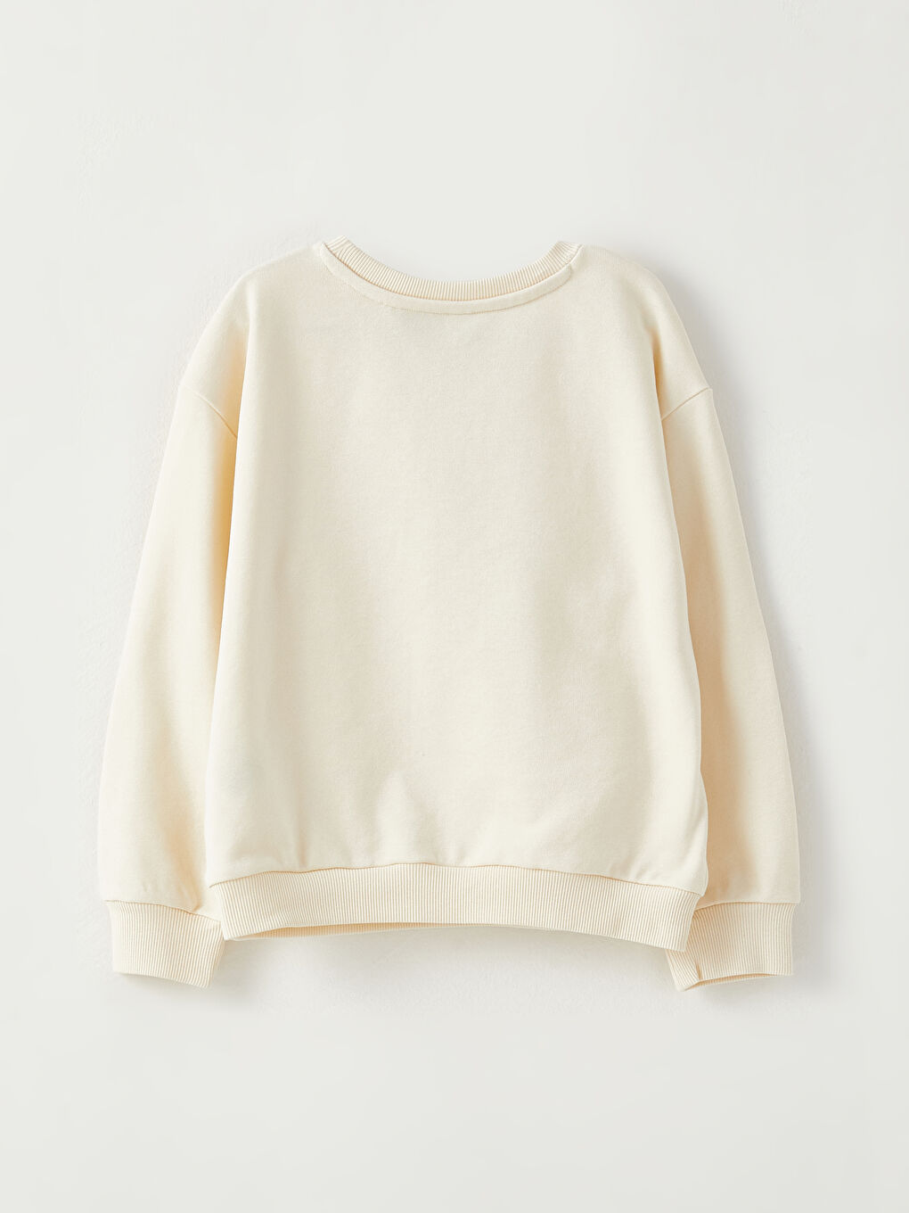 Ekru Krem Rengi Sweatshirt-1