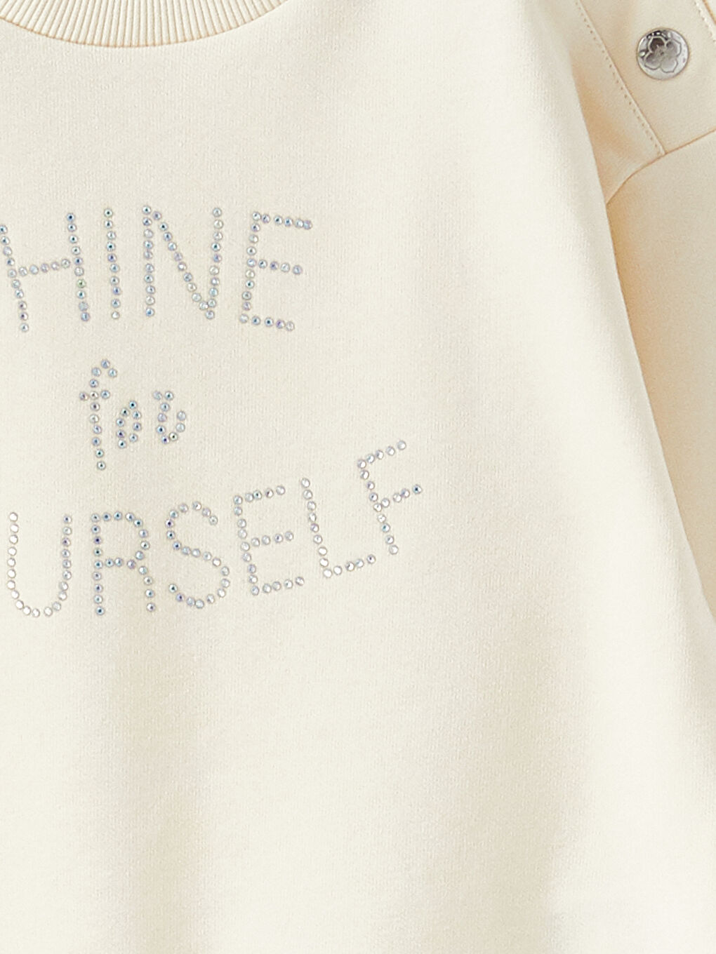 Ekru Krem Rengi Sweatshirt-2