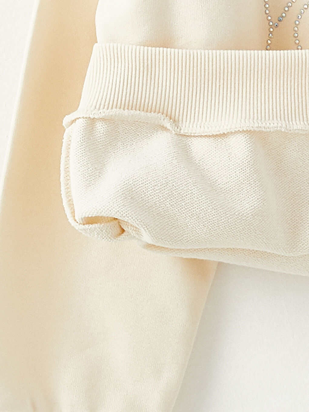 Ekru Krem Rengi Sweatshirt-3