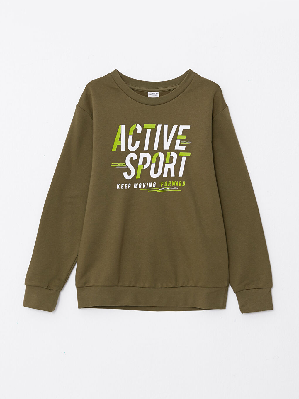 Rundhalsausschnitt Bedruckt Langarm Sweatshirt für Jungen