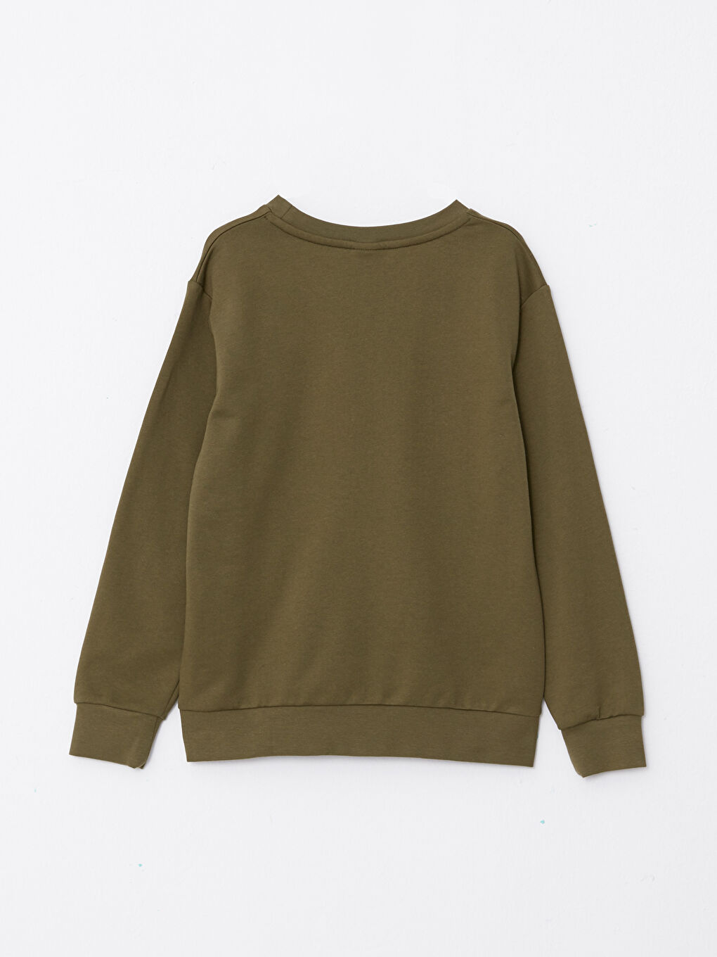 Rundhalsausschnitt Bedruckt Langarm Sweatshirt für Jungen-1