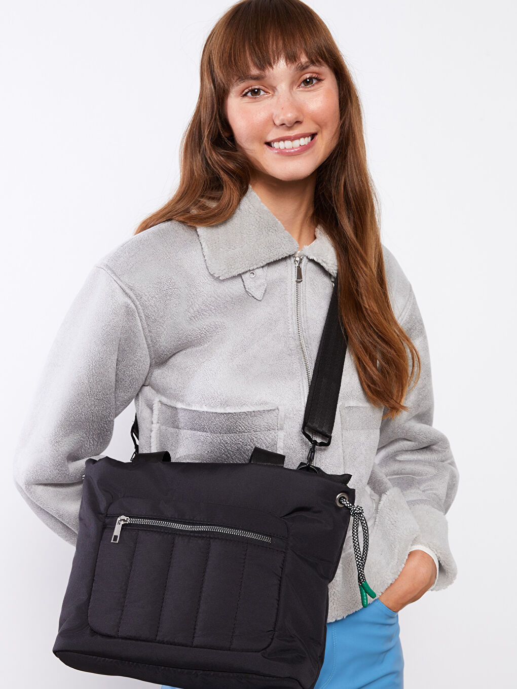 LCW ACCESSORIES Parachute Fabric Women's Crossbody Bag