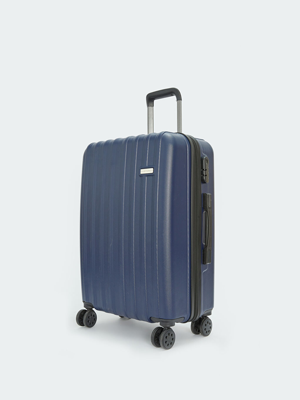 Mavi Kilit Detaylı Orta Boy Valiz-1