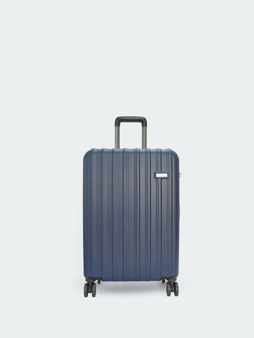 Mavi Kilit Detaylı Küçük Boy Valiz