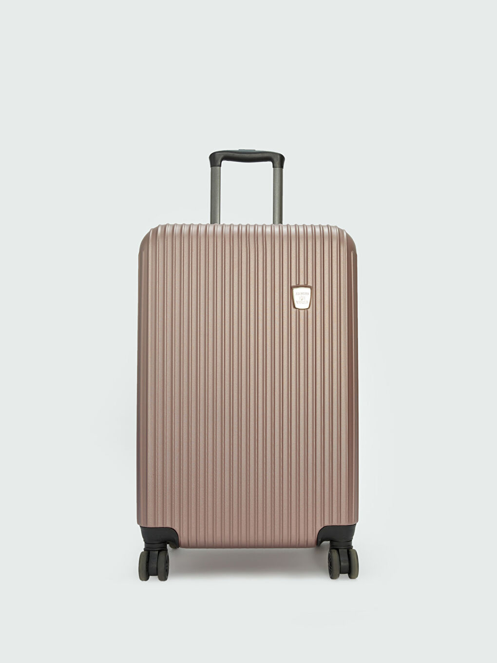 Pembe Kilit Detaylı Orta Boy Valiz