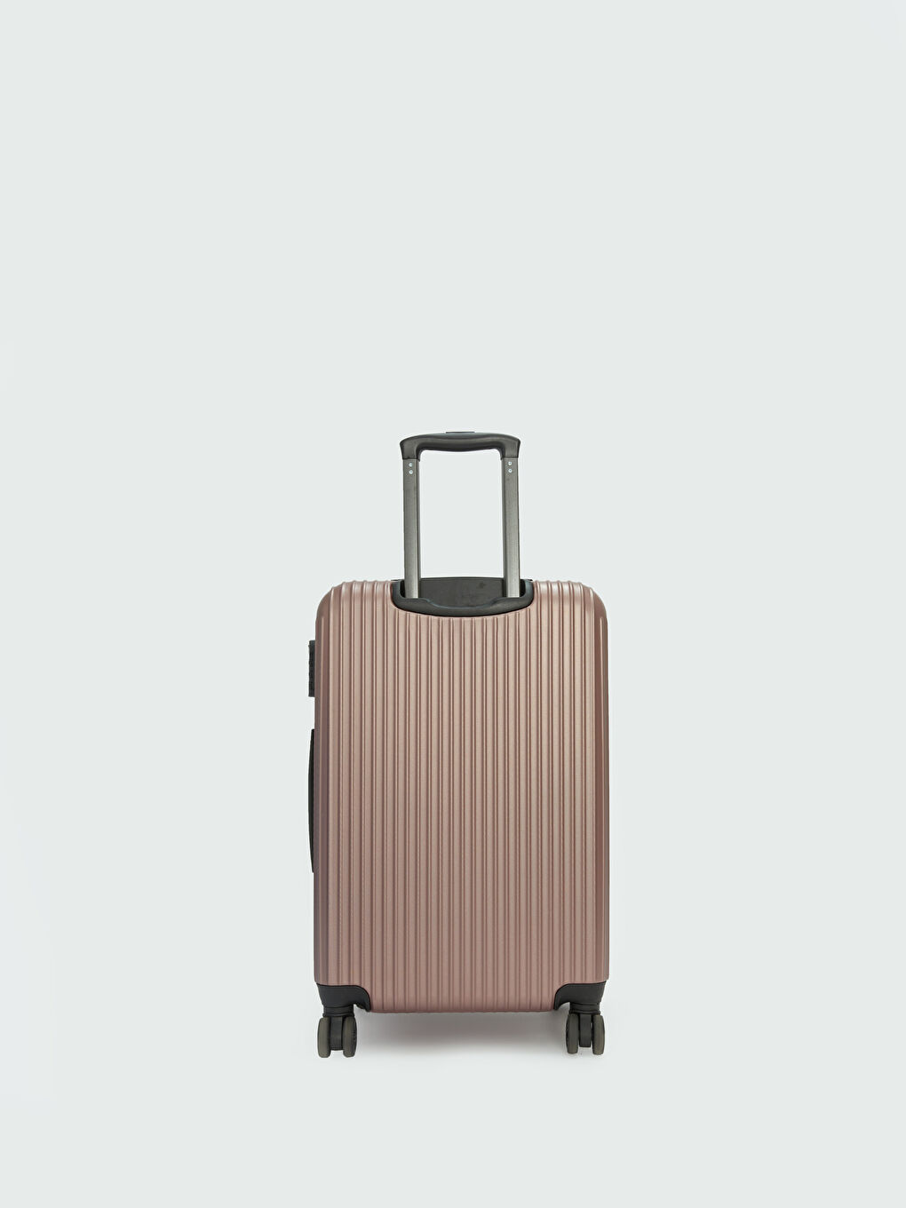 Pembe Kilit Detaylı Küçük Boy Valiz-2