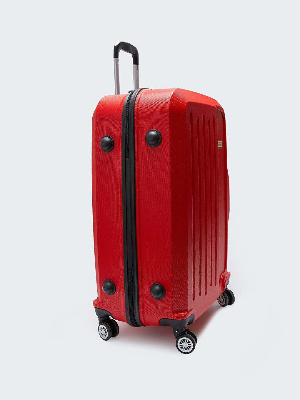 Kırmızı Kilit Detaylı Büyük Boy Valiz-1