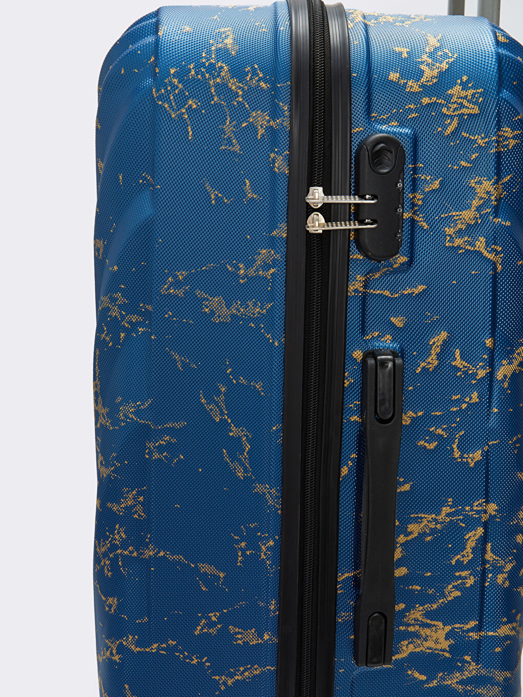 Haki Kilit Detaylı Büyük Boy Valiz-4