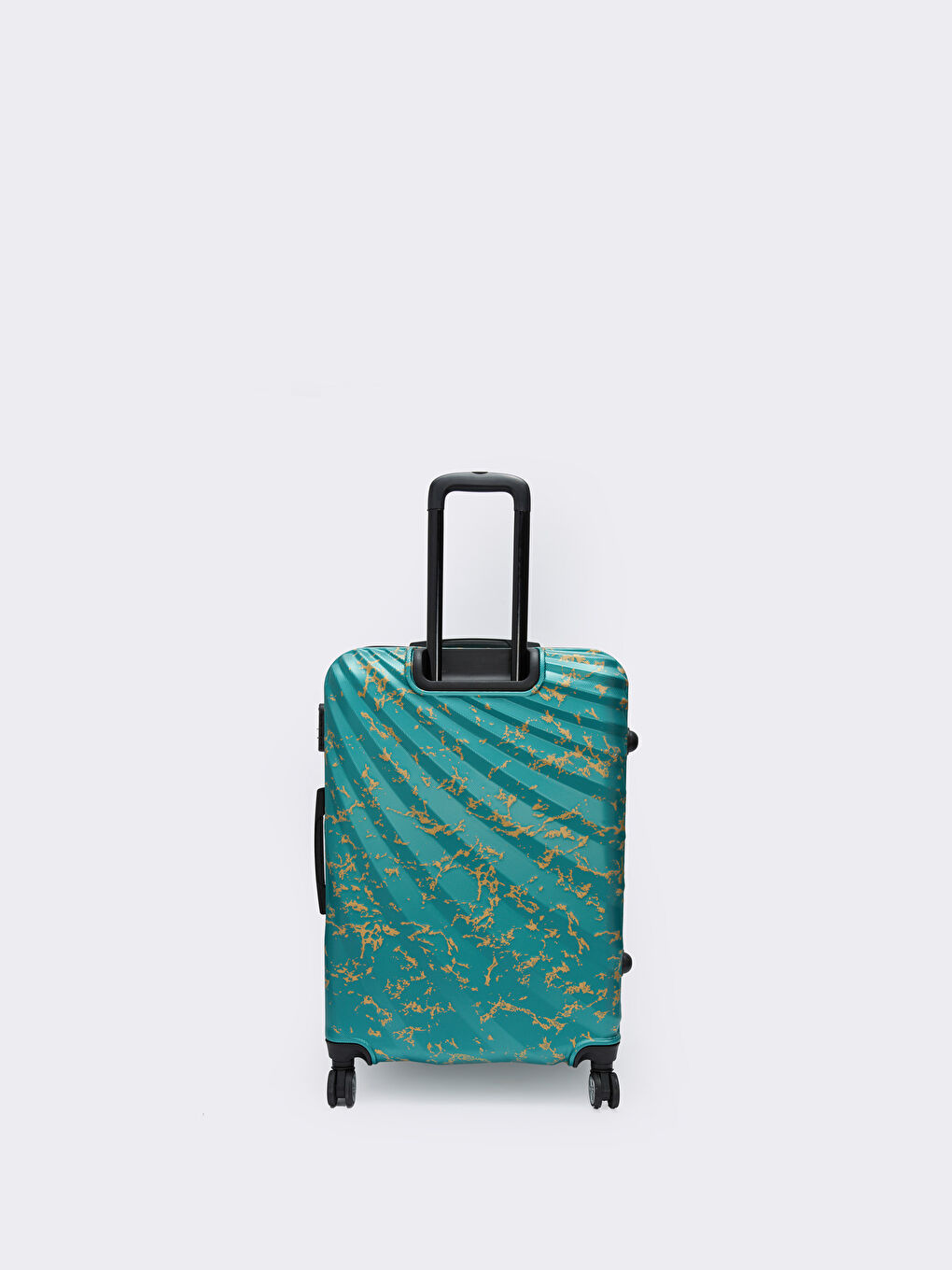 Haki Baskılı Kilit Detaylı Küçük Boy Valiz-2