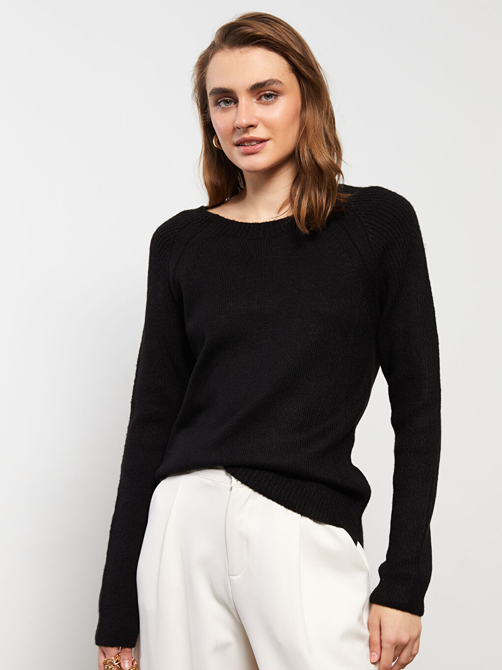 әйелдерге арналған трикотаж жемпір-2