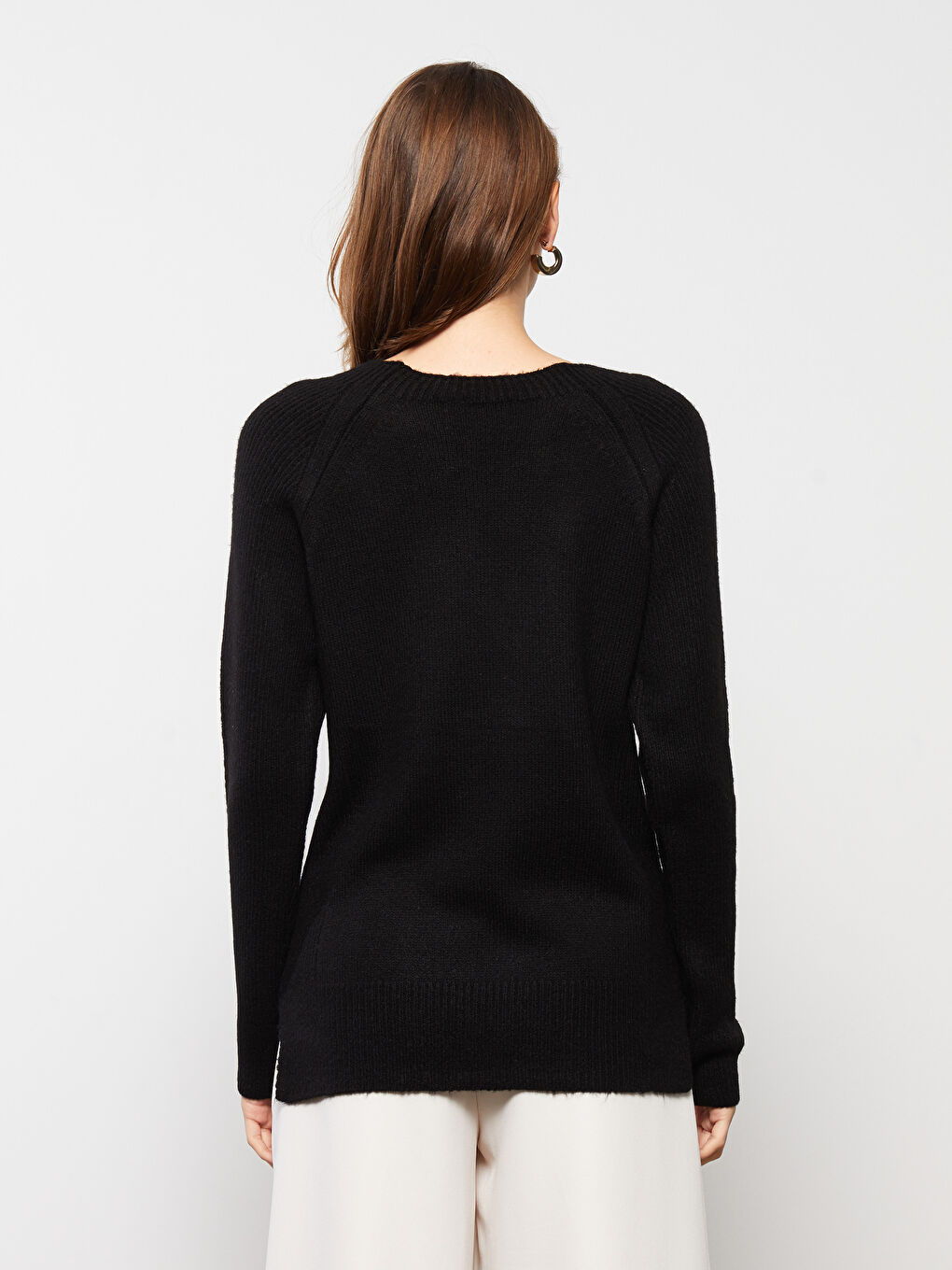 әйелдерге арналған трикотаж жемпір-5