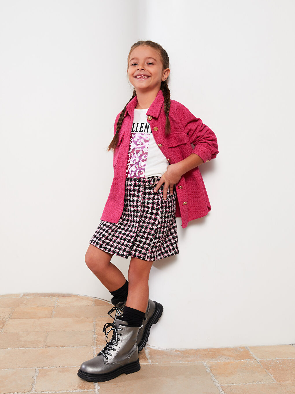 Белдік резеңкелі өрнекті қыз белдемше