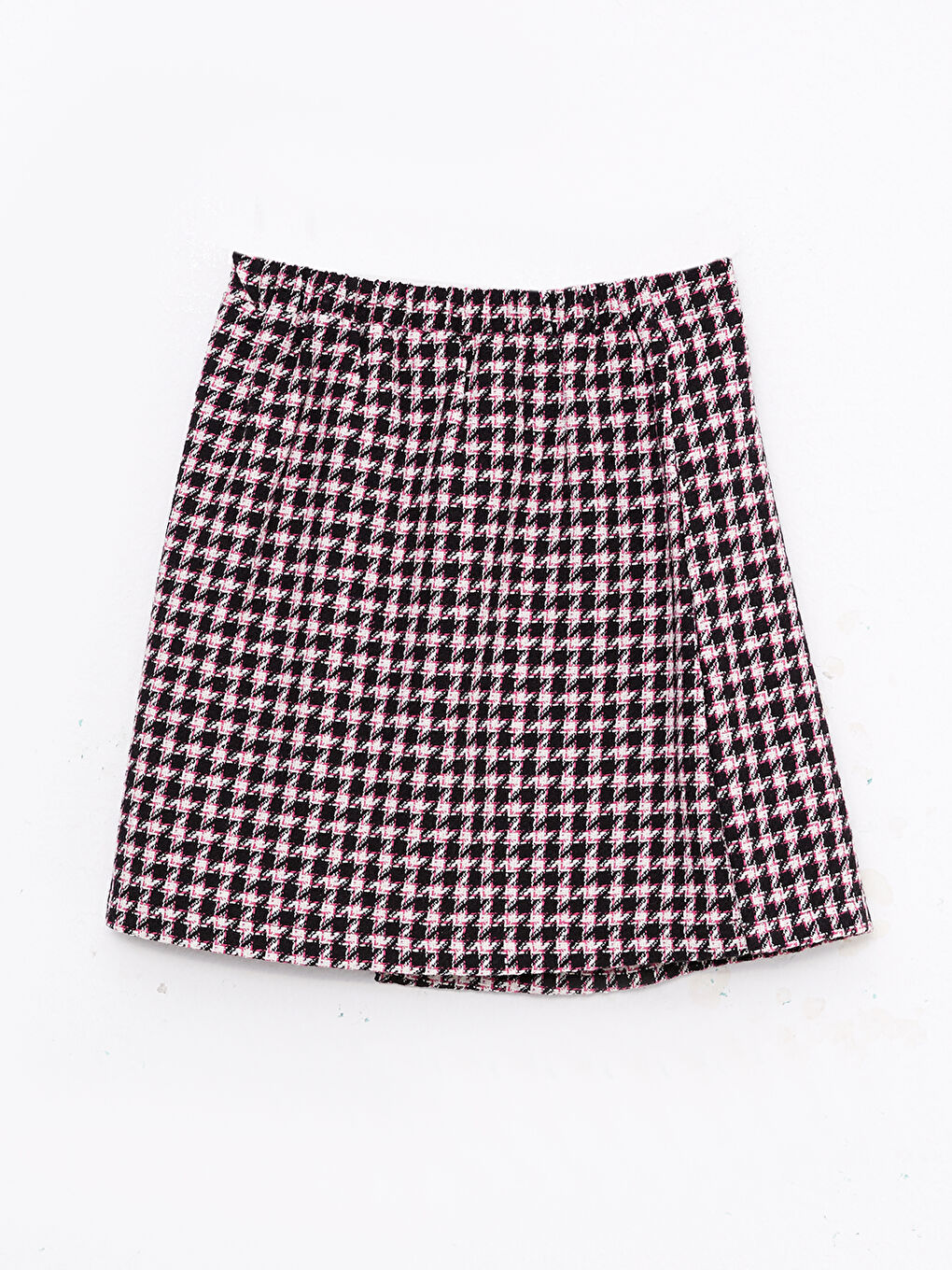 Белдік резеңкелі өрнекті қыз белдемше-3