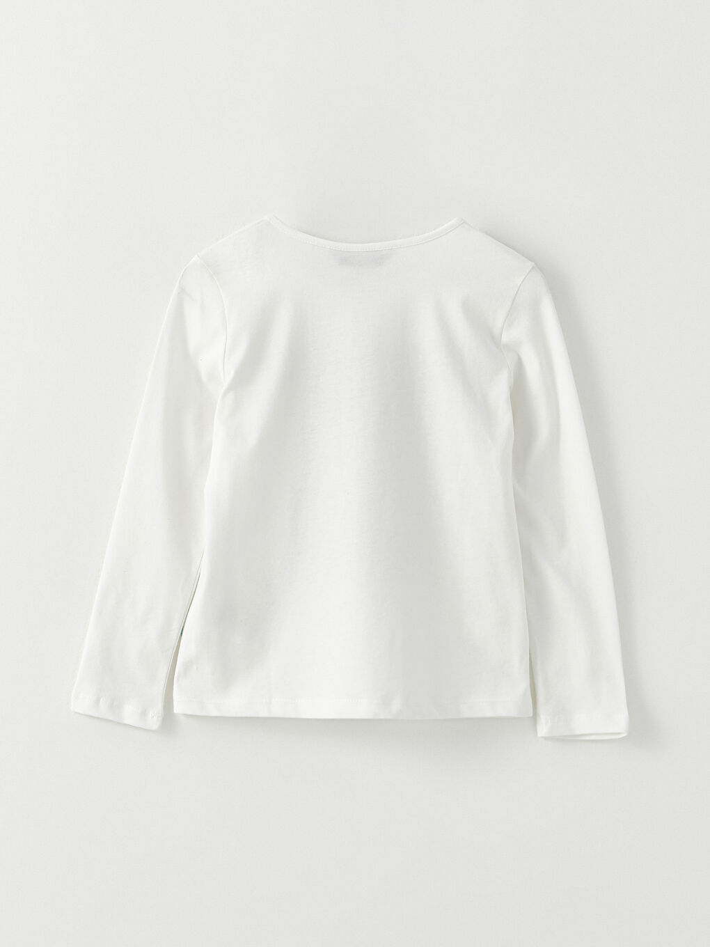 LCW Kids Crew Neck Printed Long Sleeve Girls' T-Shirt -W2GV57Z4-FDH