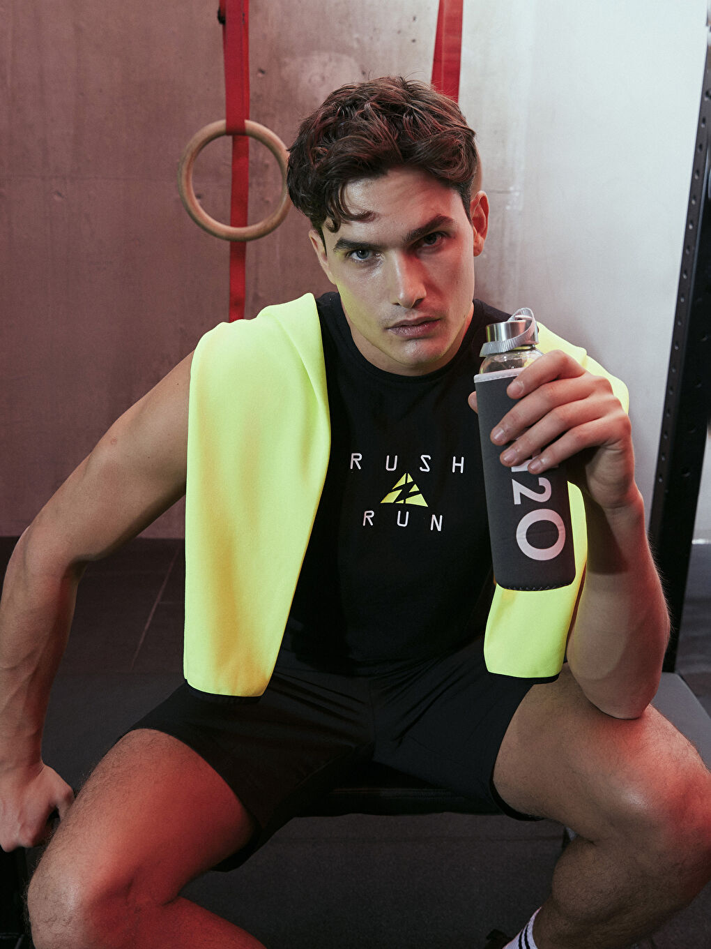 قارورة زجاج مطبوع 500 مل