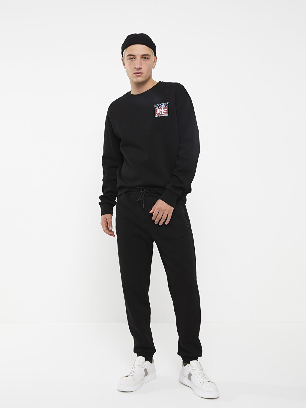 Regular Fit Men's Thick Jogger Sweatpants-1