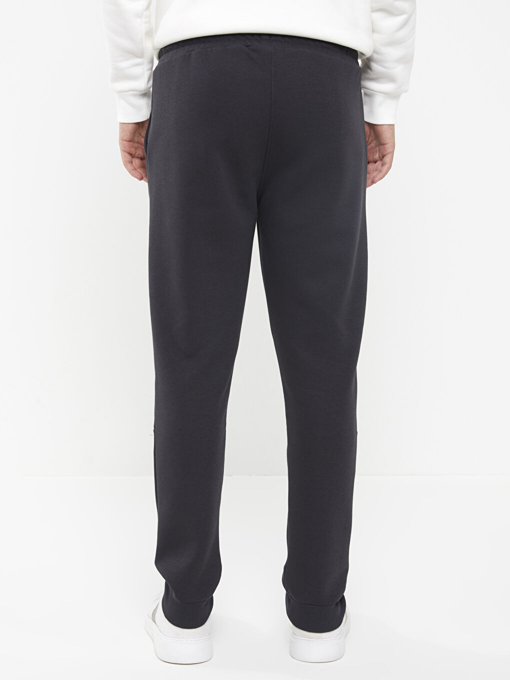 Стандартты пішім ерлерге арналған қалың джоггер спорттық шалбары-4