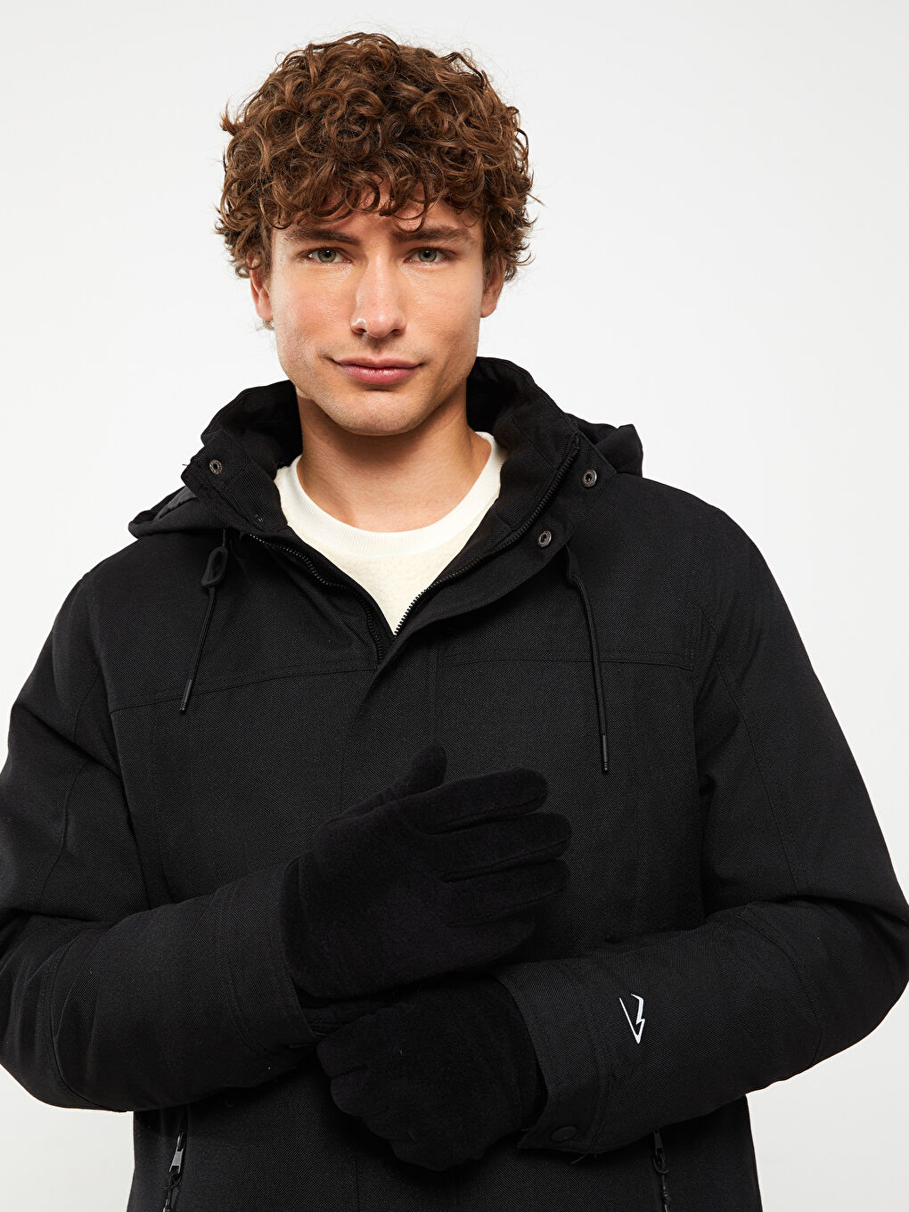 Siyah Polar Erkek Eldiven