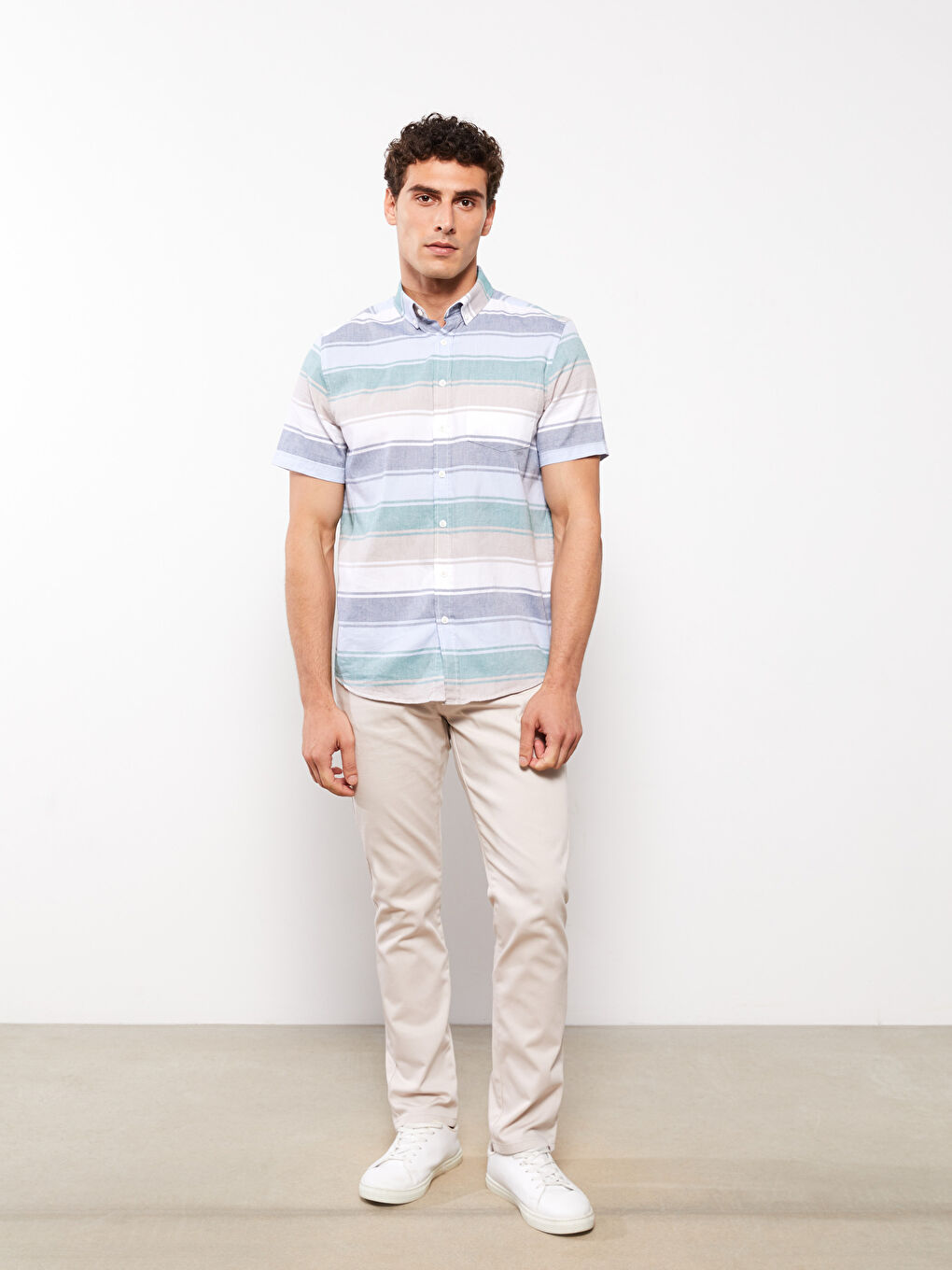 LCW ECO Schlanke Passform Herren-Hosen -W2H019Z8-P7S
