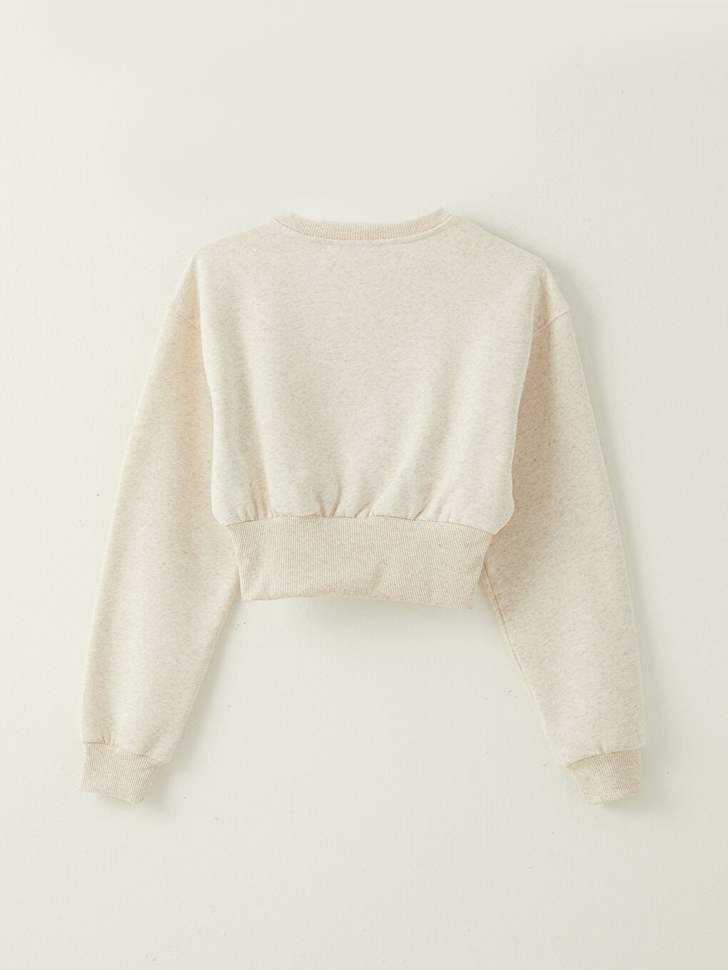 XSIDE Rundhalsausschnitt Schlichtes Dickes Sweatshirt für Damen -W2H032Z8-RW0