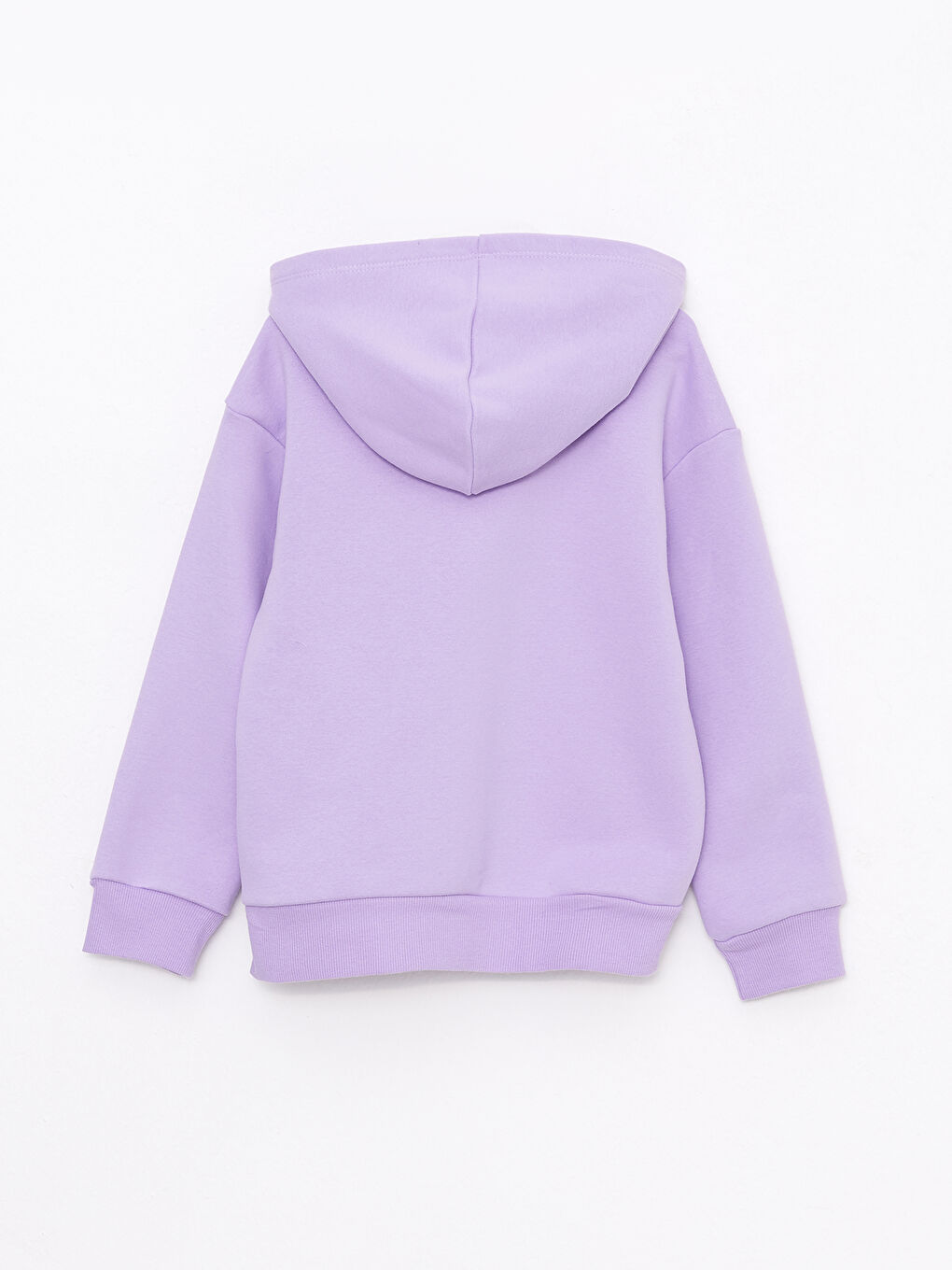 LCW Kids Hooded K-Pop Printed Long Sleeve Girl Sweatshirt -W2H048Z4-KYB