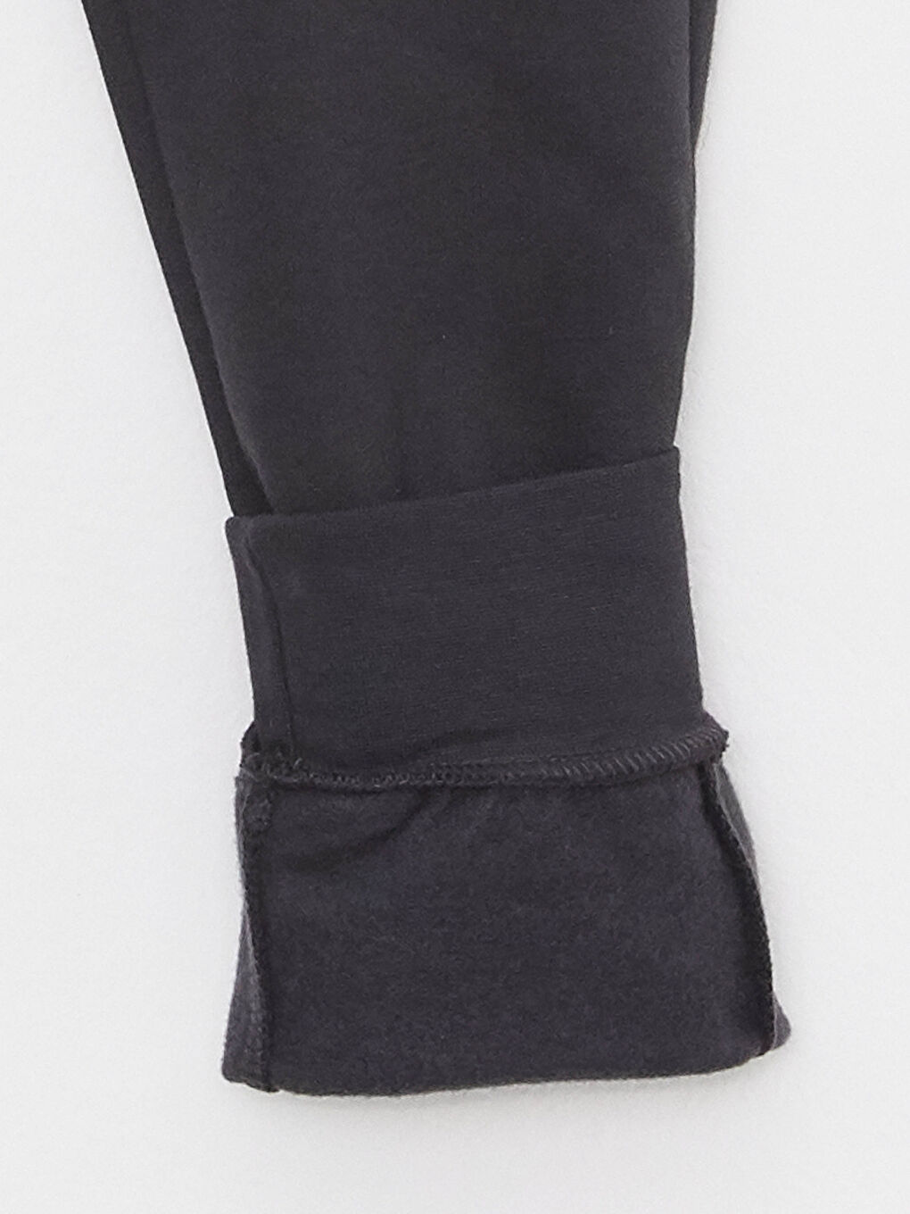 Antrasit Beli Lastikli Basic Erkek Çocuk Jogger Eşofman Altı-2