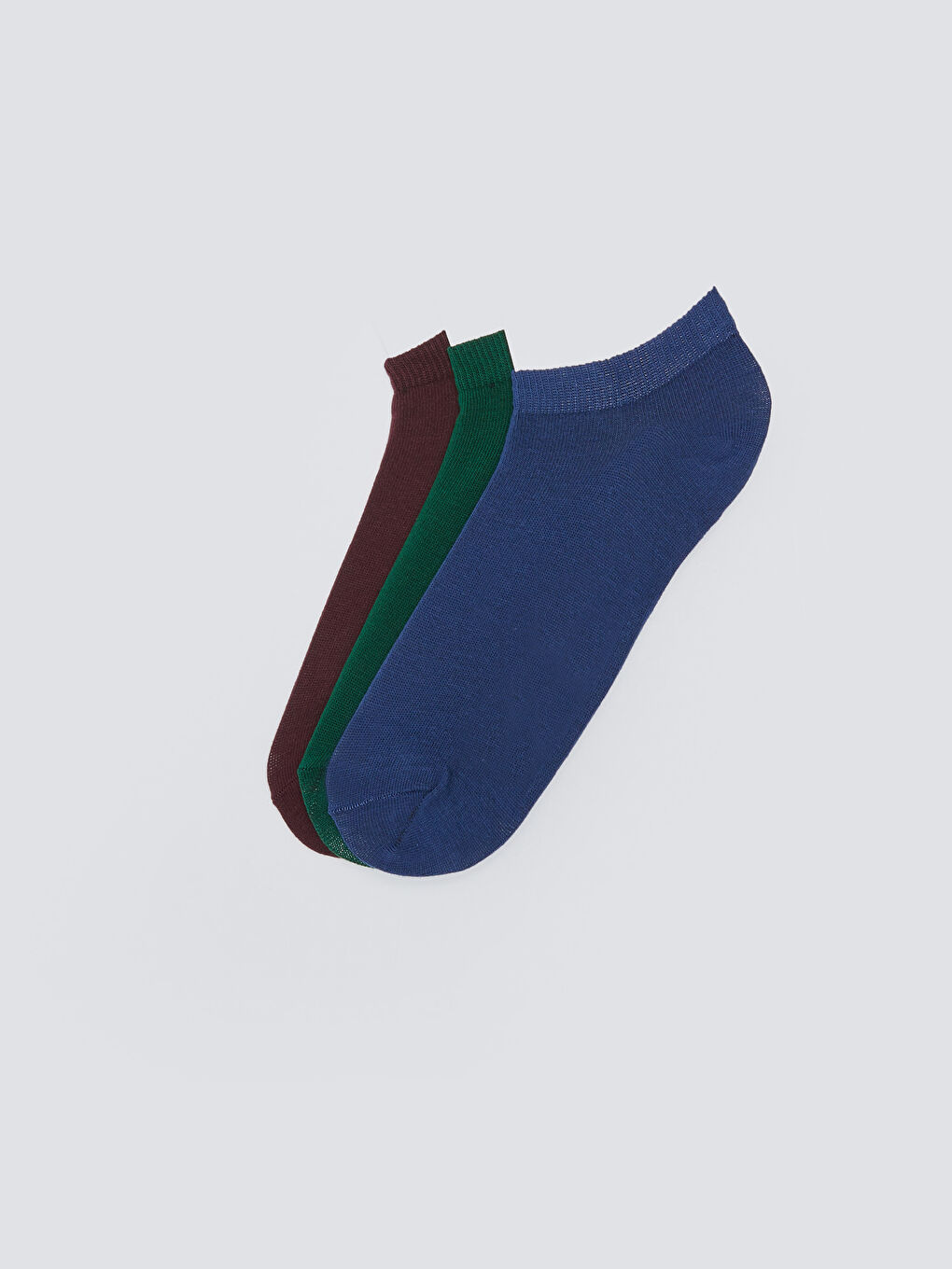 Мужские короткие носки - комплект из трех-1