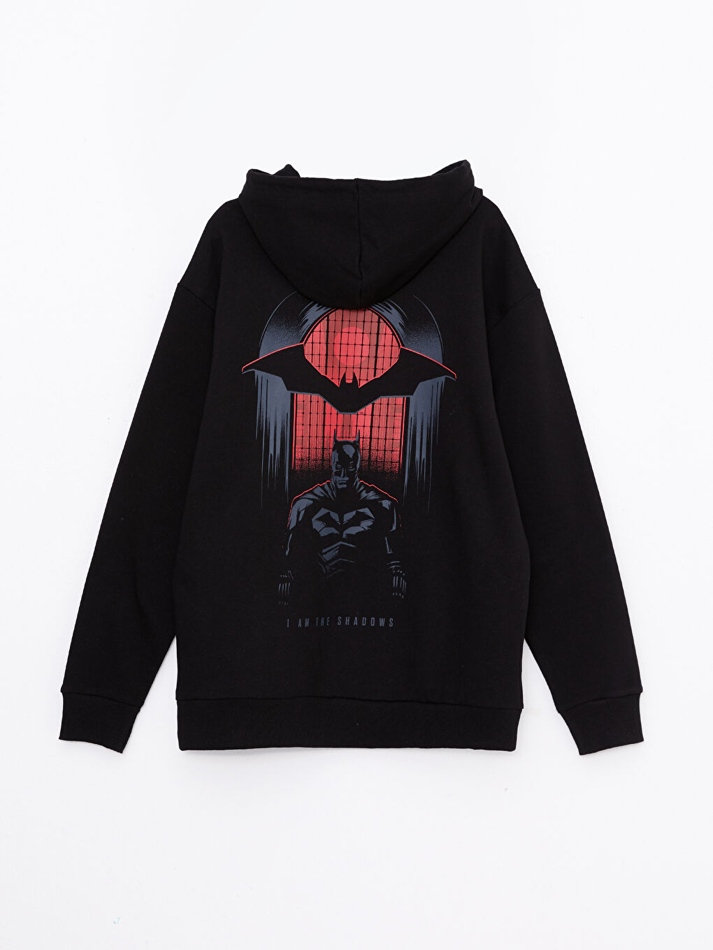 XSIDE Long Sleeve Batman Printed Men's Thick Hoodie -W2H176Z8-CVL