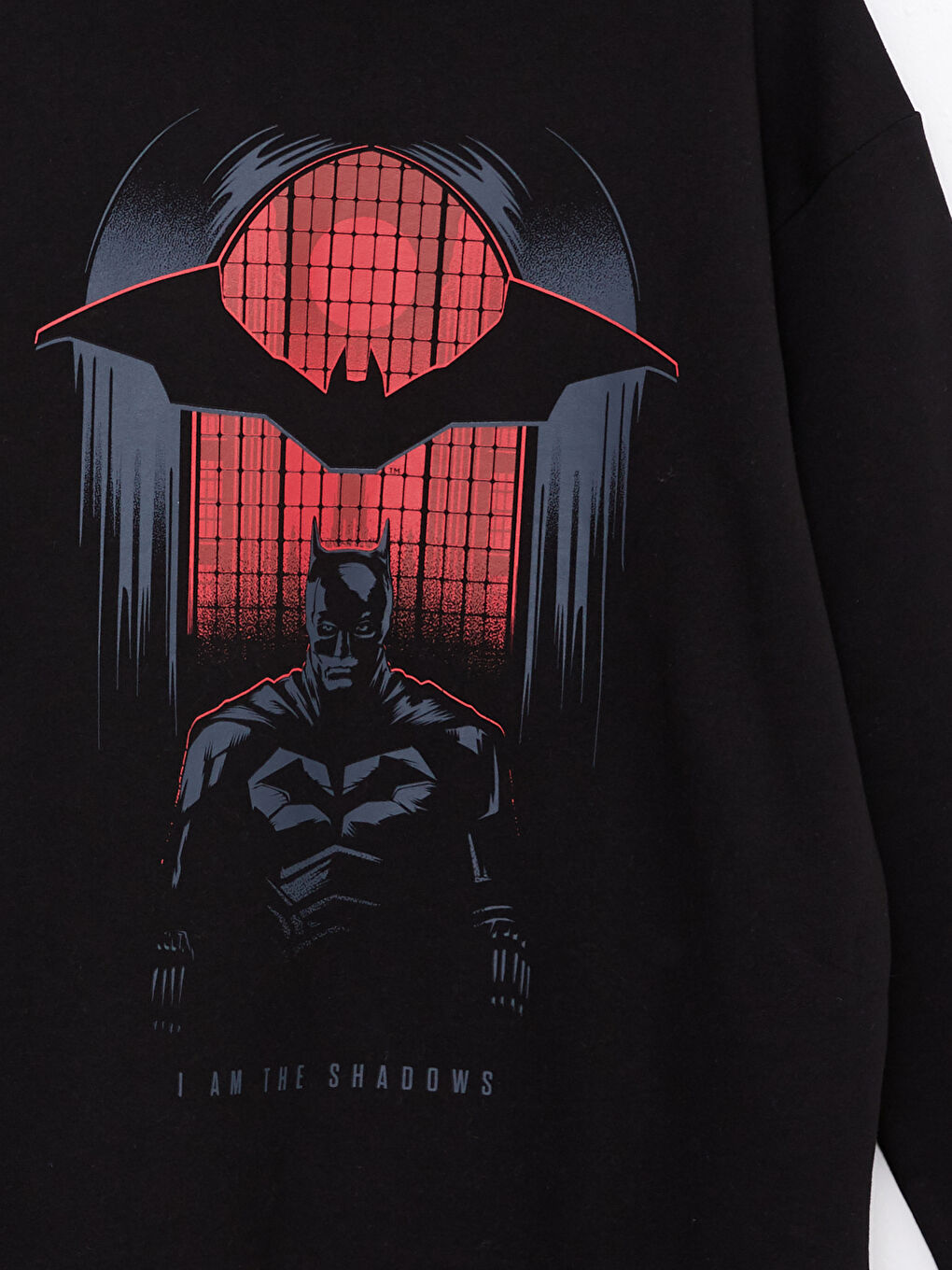 XSIDE Long Sleeve Batman Printed Men's Thick Hoodie -W2H176Z8-CVL