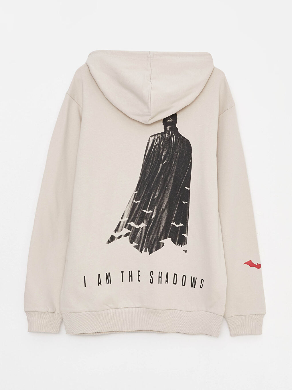 XSIDE Long Sleeve Batman Printed Men's Thick Hoodie -W2H177Z8-S4M