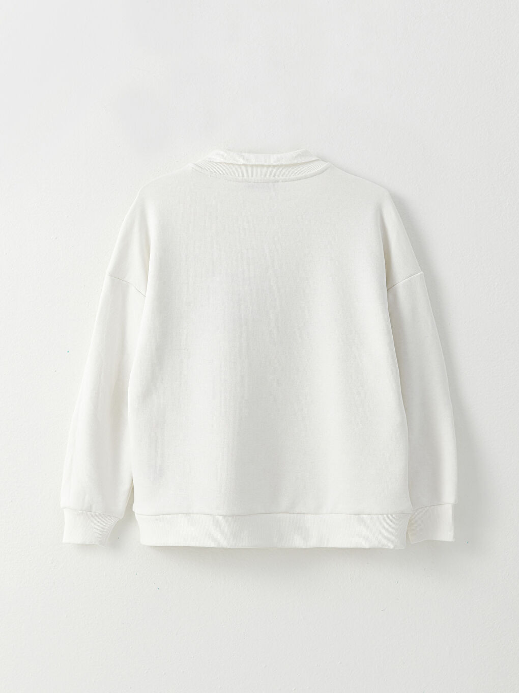 Rollkragen Bedrucktes Langarm Sweatshirt für Damen-7