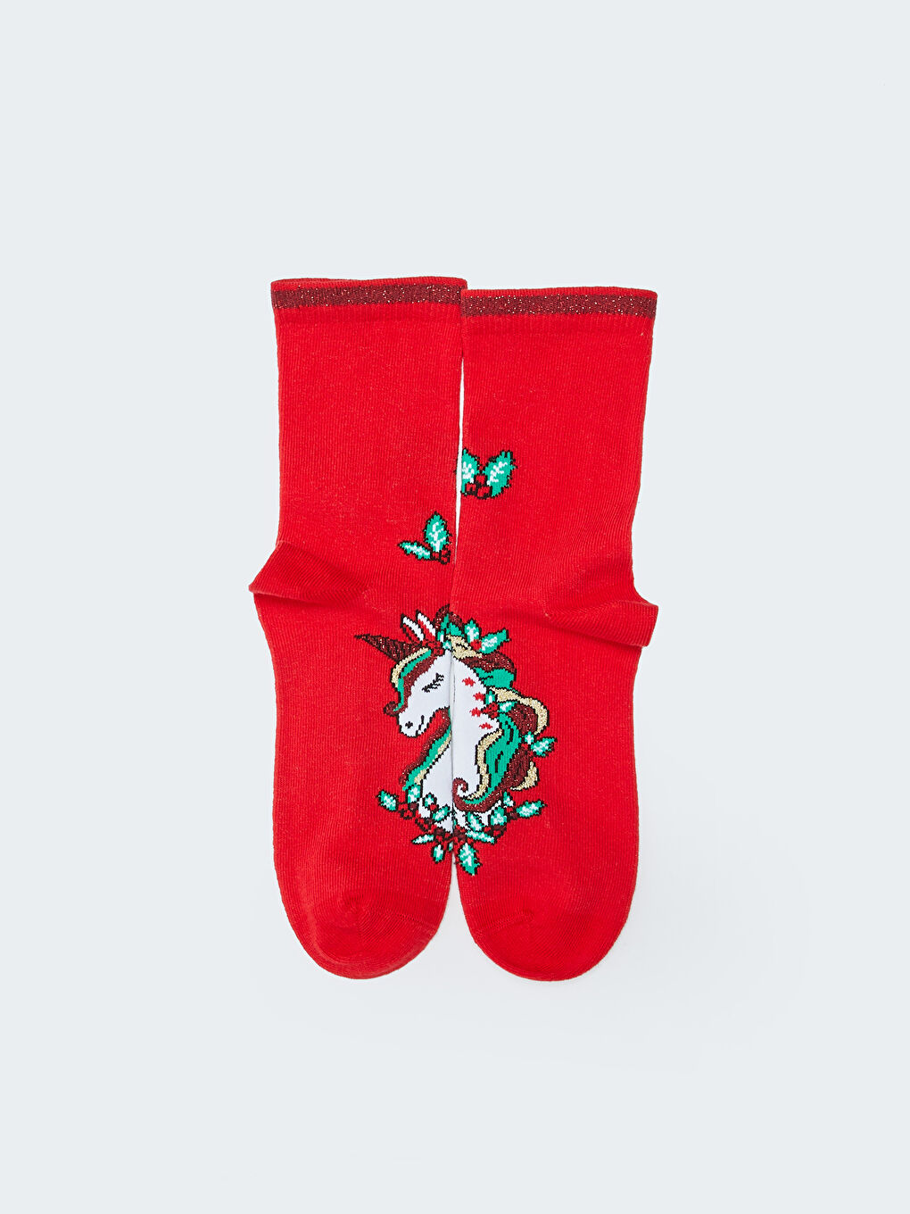 Patterned Girls' Ankle Socks 3-pack-2