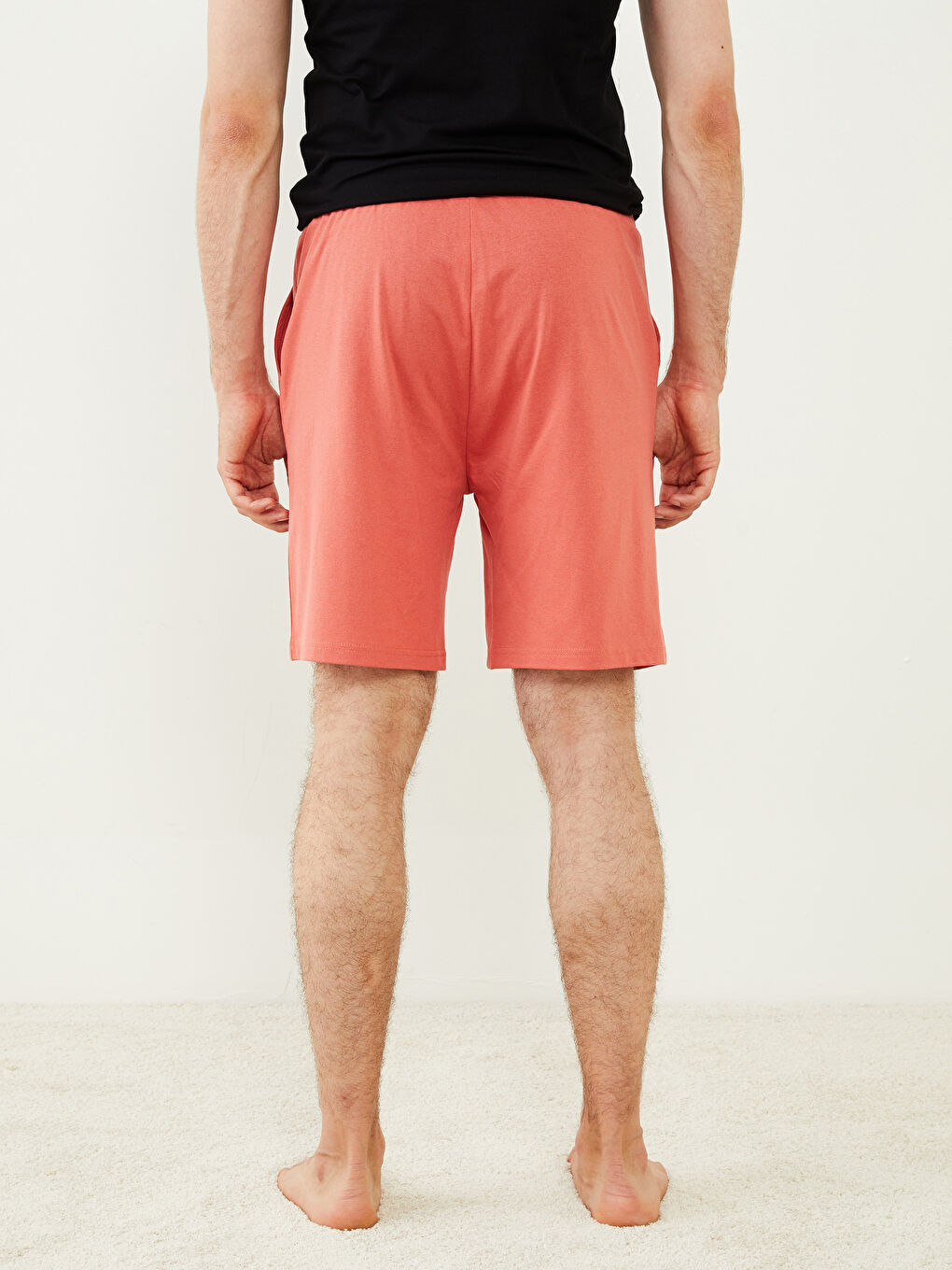 شورت بيجامة رجالي بقصة عادية-4