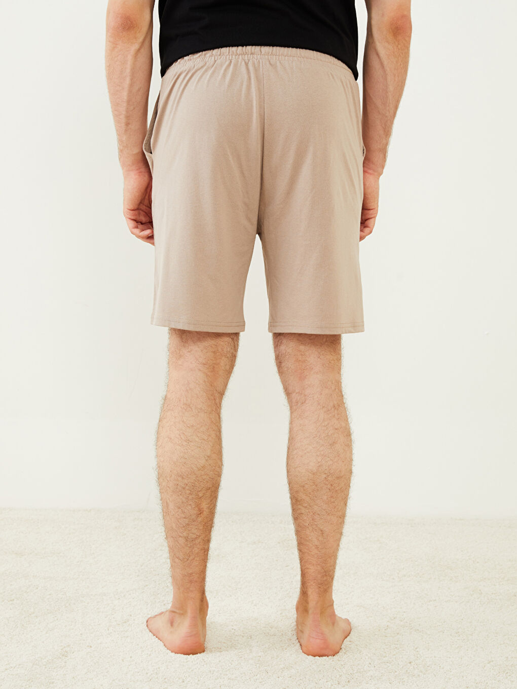 شورت بيجامة رجالي بقصة عادية-4