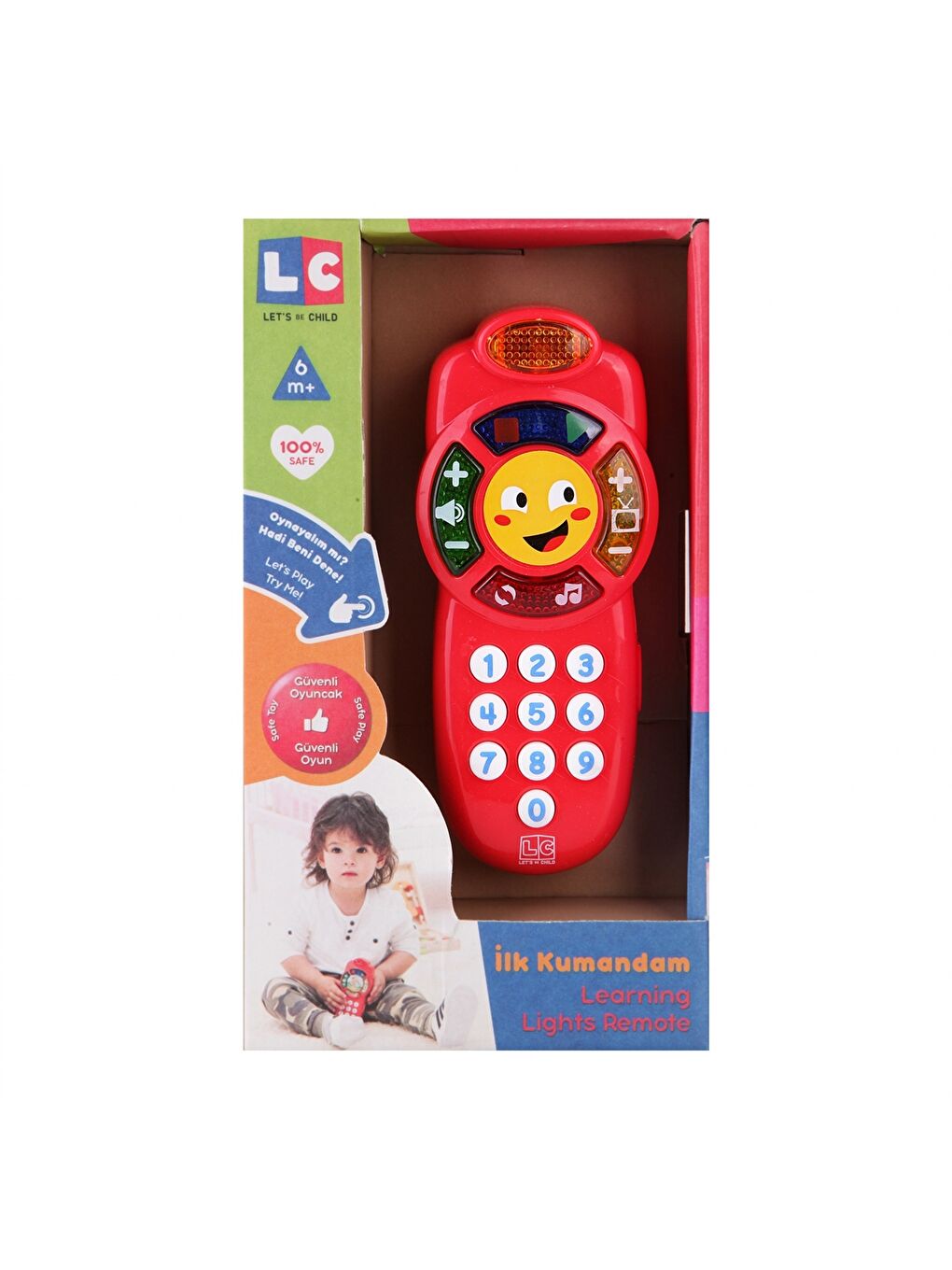 Unisex Bebek İlk Kumandam Oyuncak