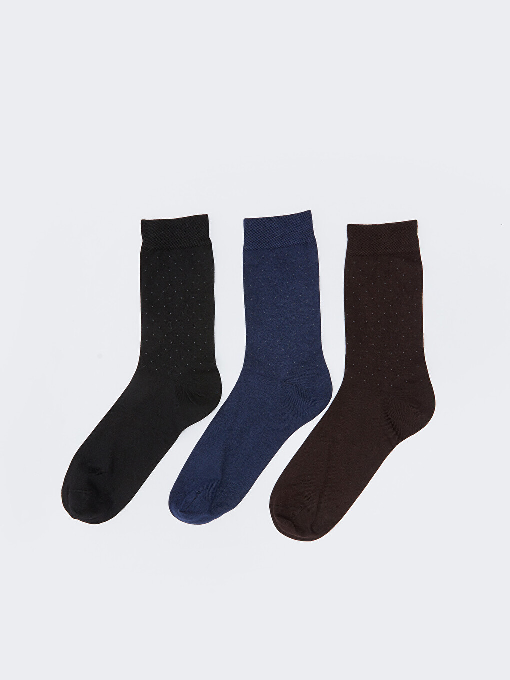 Chaussettes en Bambou à Motifs pour Hommes Lot de 3 pièces-1
