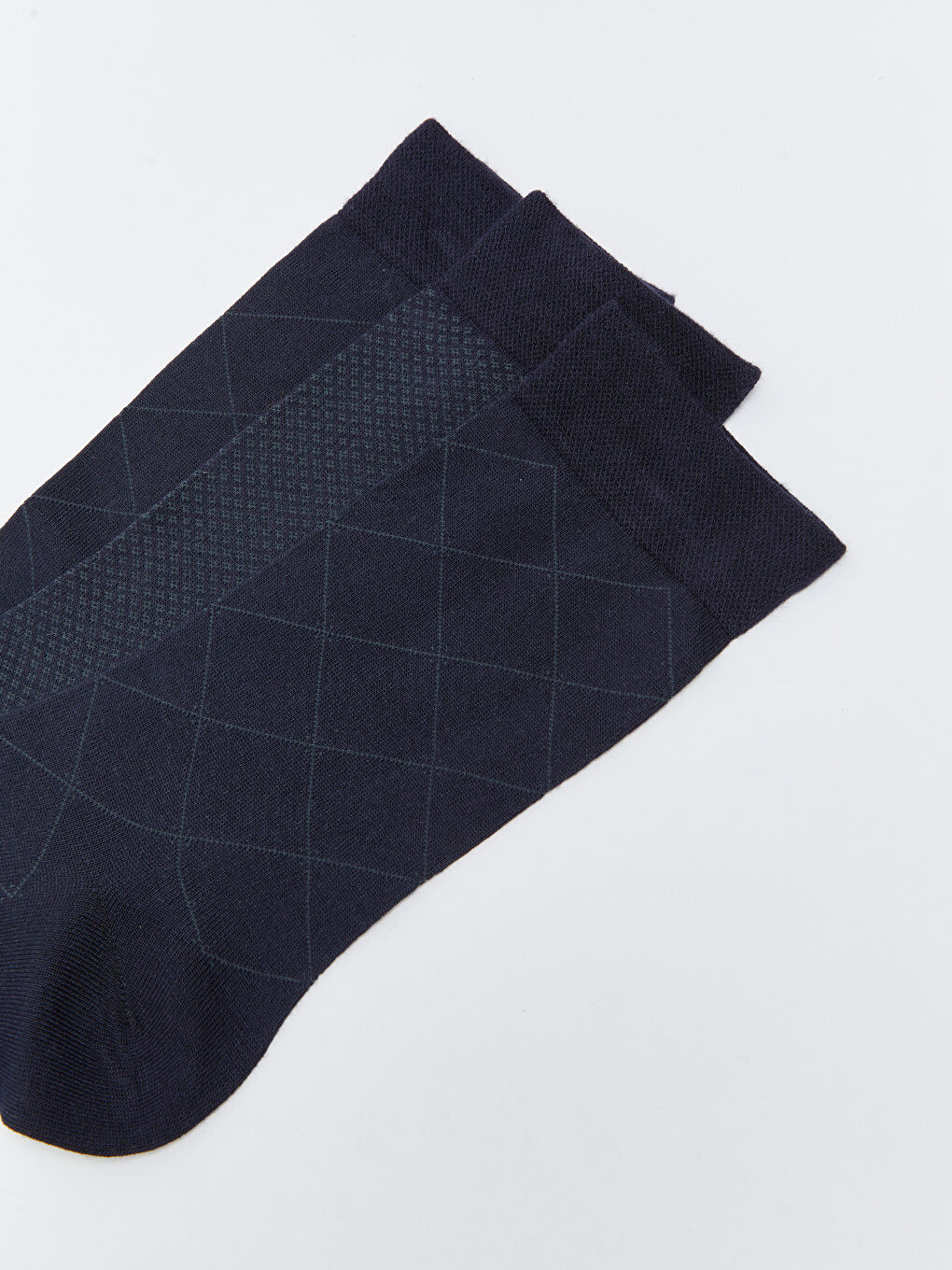 Karışık Desenli Erkek Bambu Soket Çorap 3'lü-2