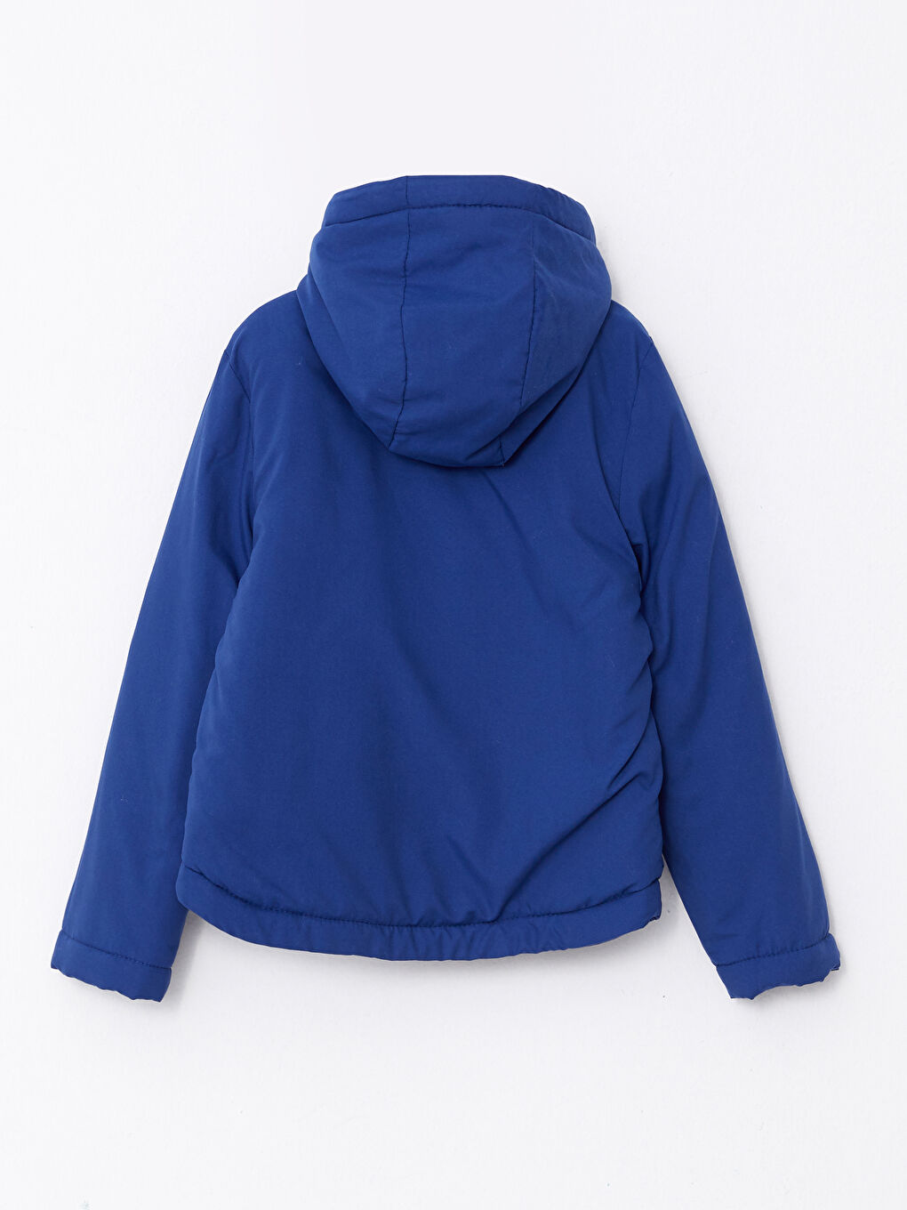 Hooded Basic Boy Coat-1