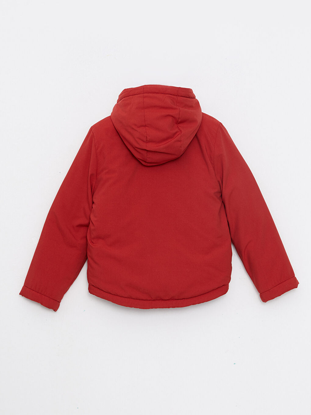 Hooded Basic Boy Coat-1