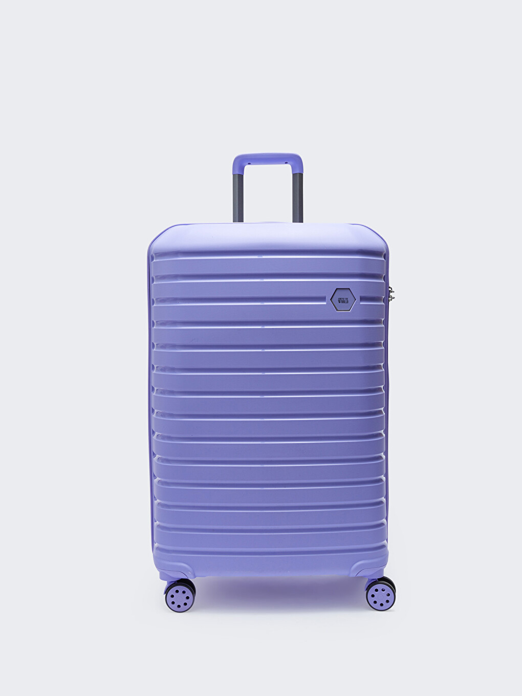 Medium Size Suitcase with Lock Detail Pull Mechanism