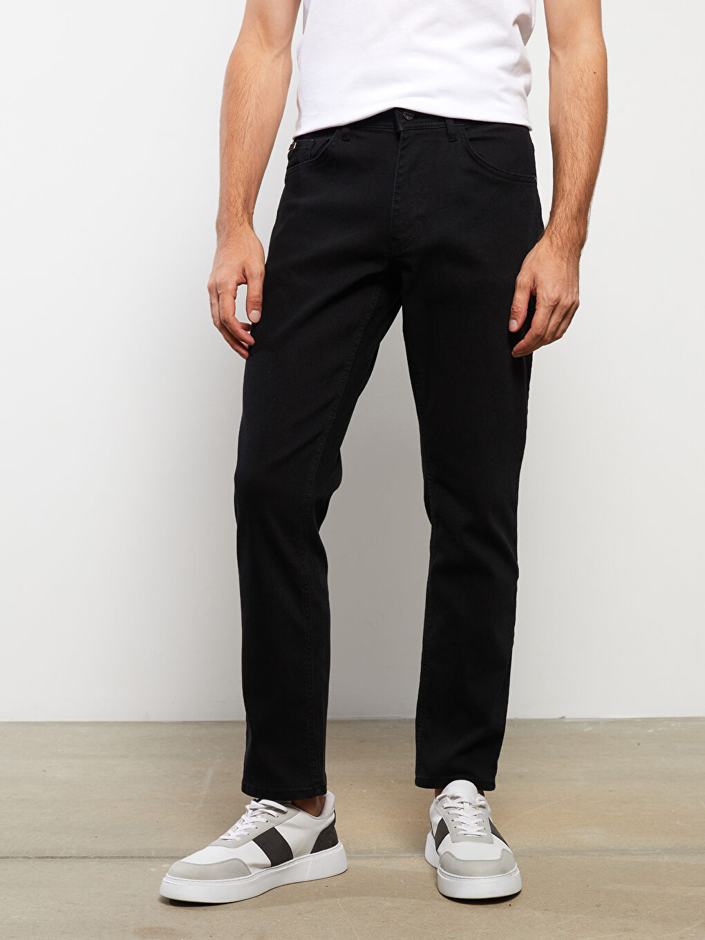 Siyah 779 Regular Fit Erkek Jean Pantolon-3