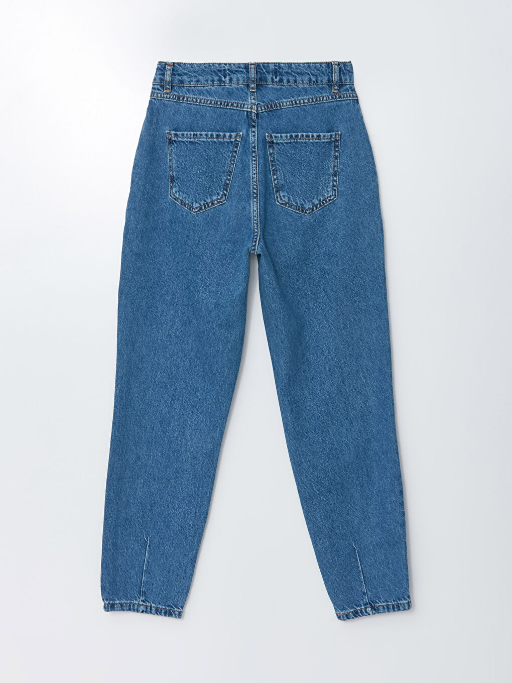 İndigo Kadın Harem Fit Düz Jean Pantolon-6