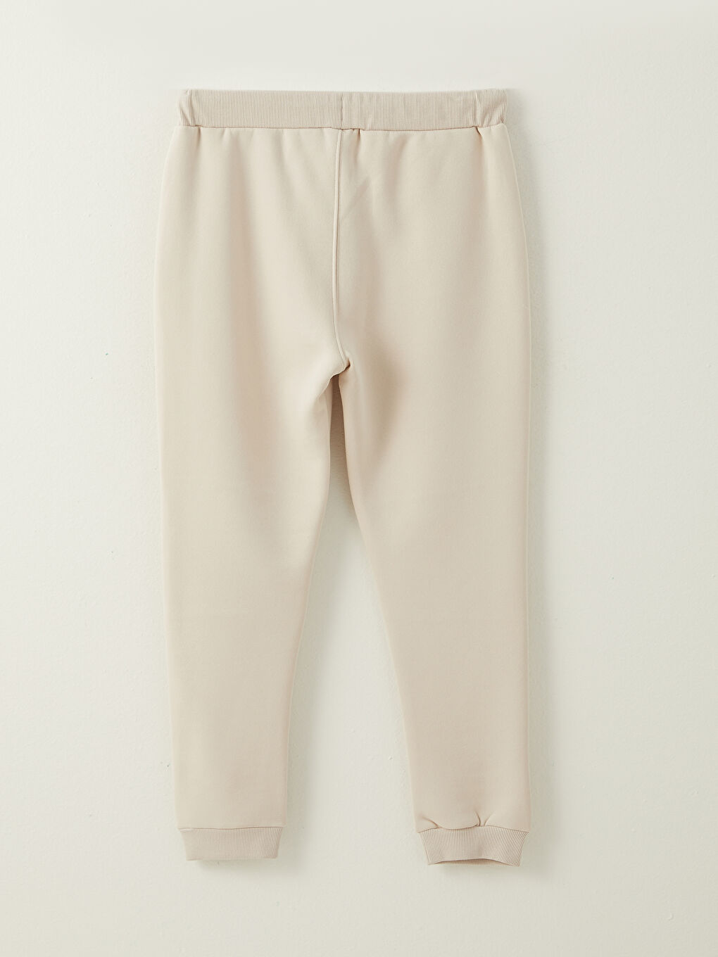 Bej Standart Kalıp Erkek Jogger Eşofman Altı-6